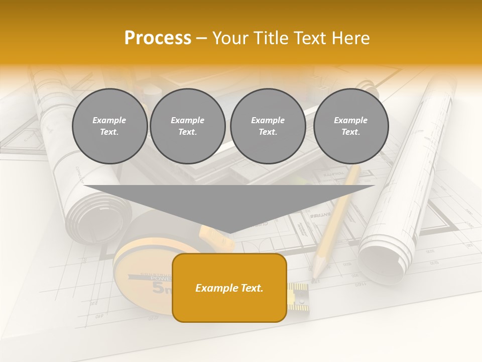 Plate Cross Section Plumbing PowerPoint Template