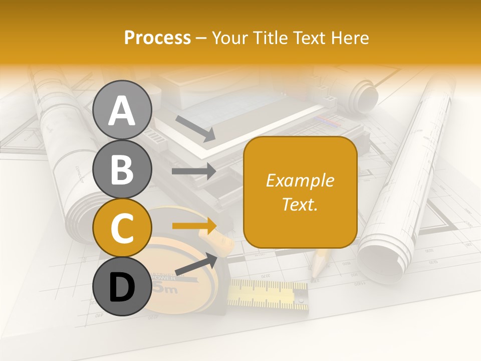 Plate Cross Section Plumbing PowerPoint Template