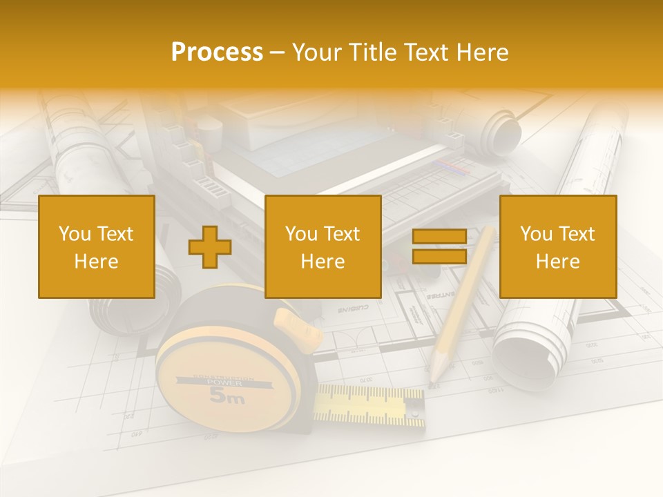 Plate Cross Section Plumbing PowerPoint Template
