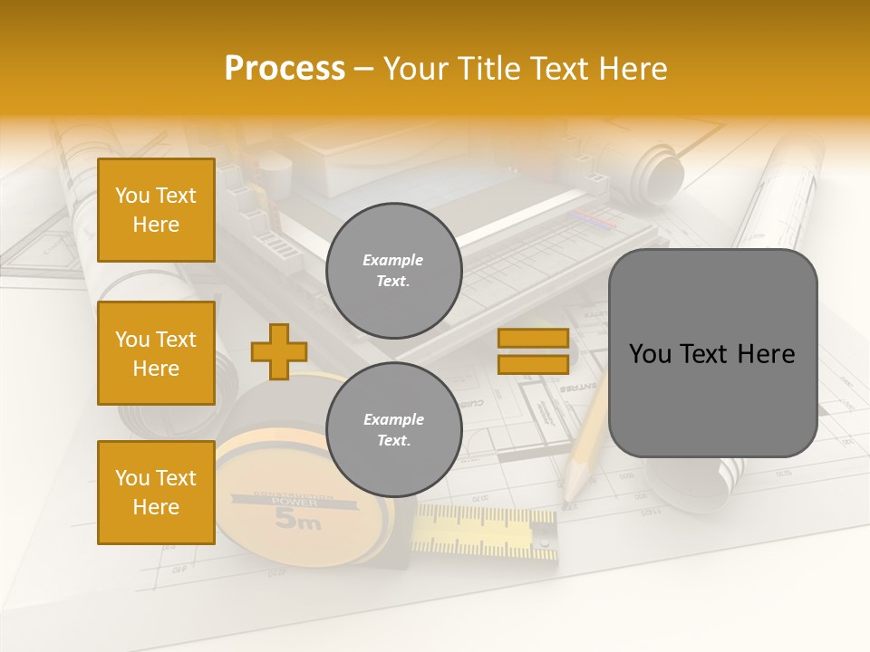 Plate Cross Section Plumbing PowerPoint Template