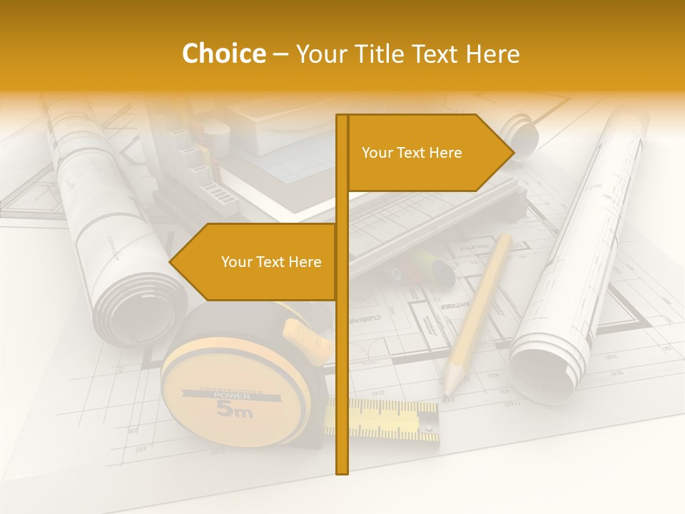 Plate Cross Section Plumbing PowerPoint Template