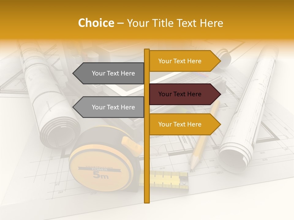 Plate Cross Section Plumbing PowerPoint Template