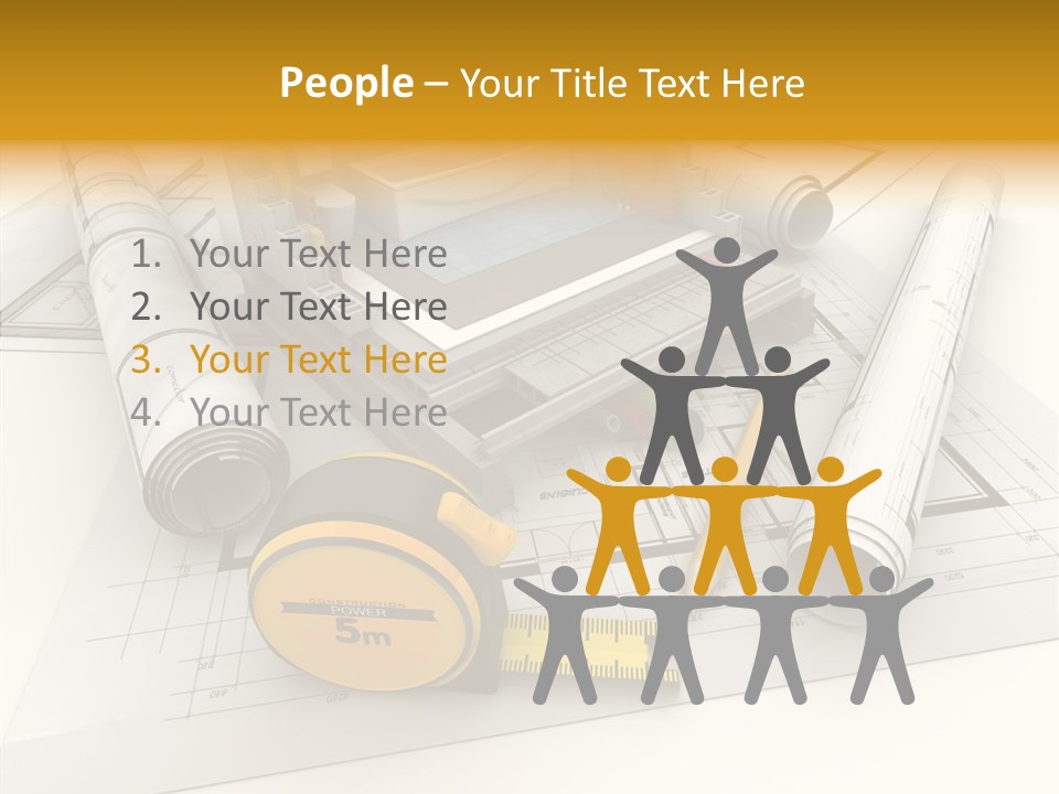 Plate Cross Section Plumbing PowerPoint Template