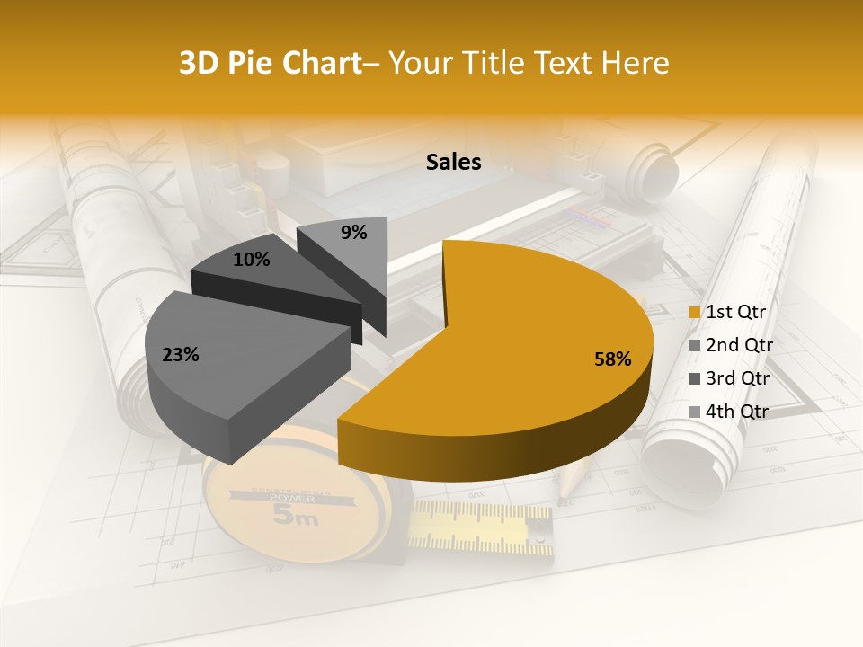Plate Cross Section Plumbing PowerPoint Template