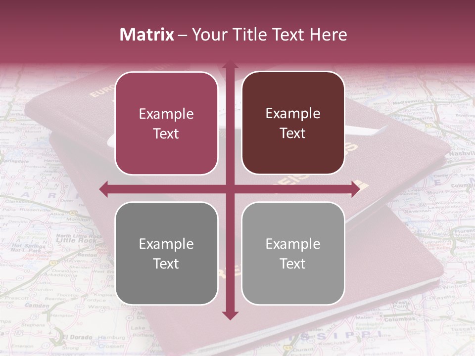 Book Guidebook Miniature PowerPoint Template