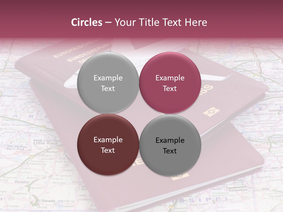 Book Guidebook Miniature PowerPoint Template