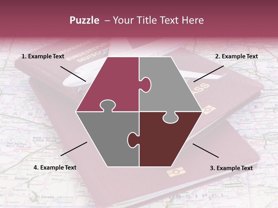 Book Guidebook Miniature PowerPoint Template