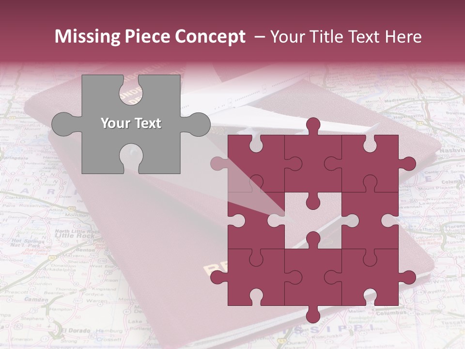 Book Guidebook Miniature PowerPoint Template