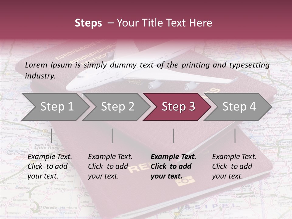 Book Guidebook Miniature PowerPoint Template
