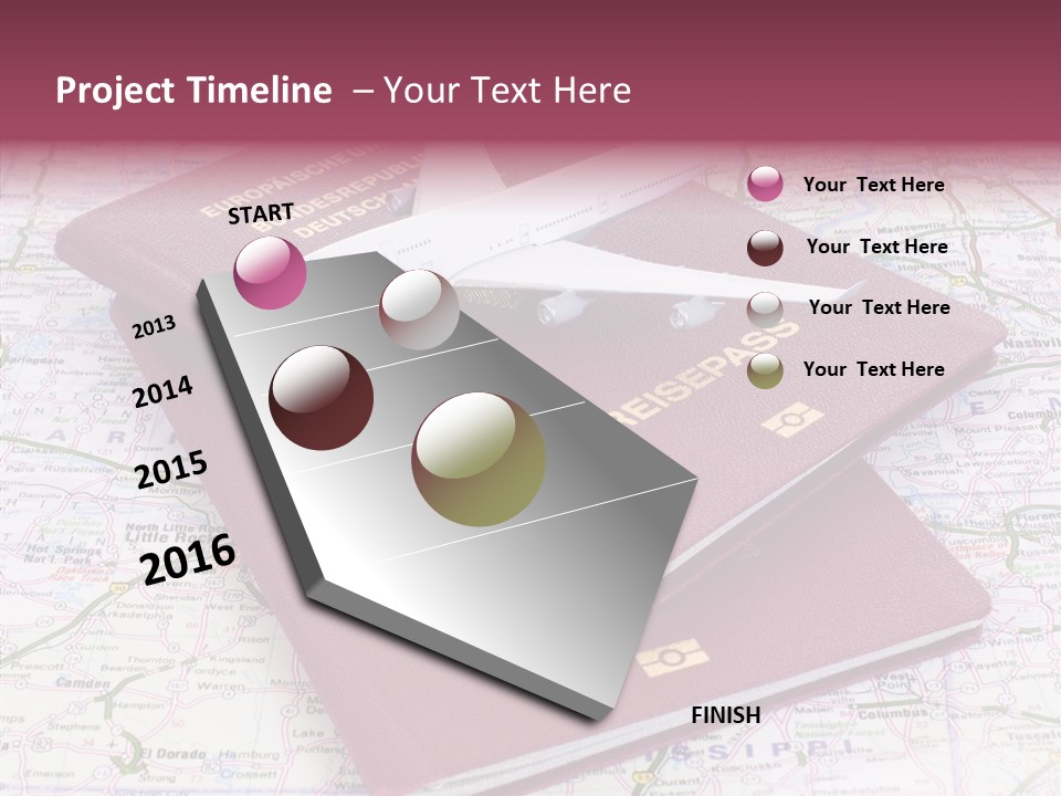 Book Guidebook Miniature PowerPoint Template