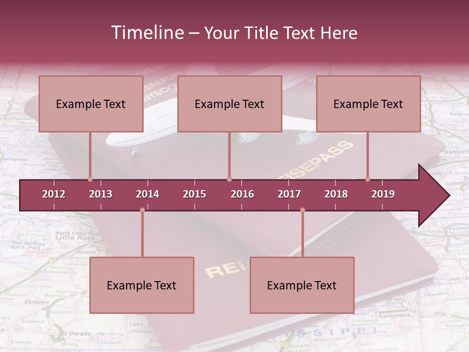 Book Guidebook Miniature PowerPoint Template
