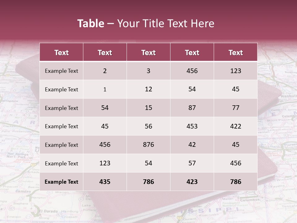 Book Guidebook Miniature PowerPoint Template