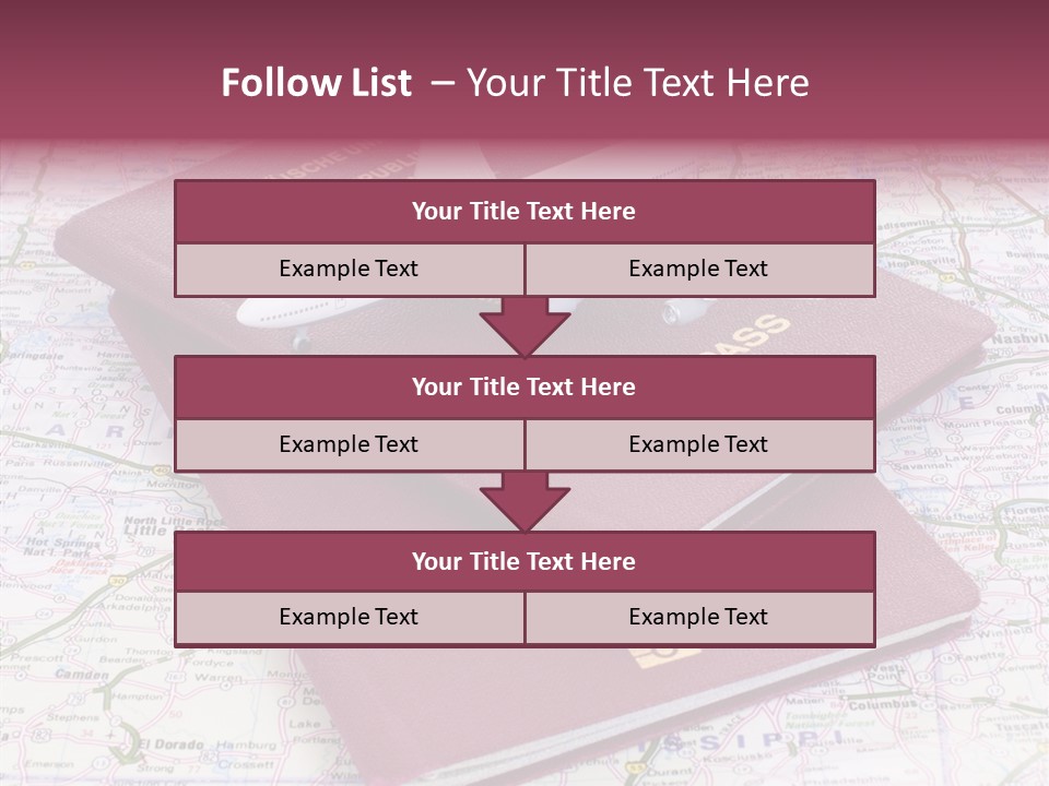 Book Guidebook Miniature PowerPoint Template