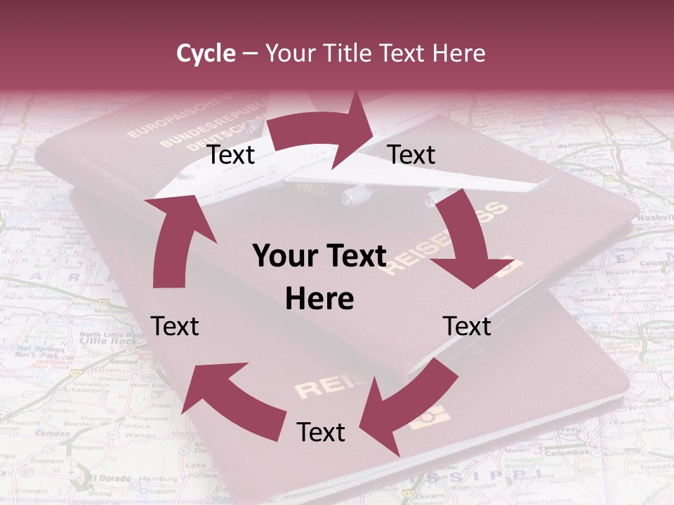 Book Guidebook Miniature PowerPoint Template