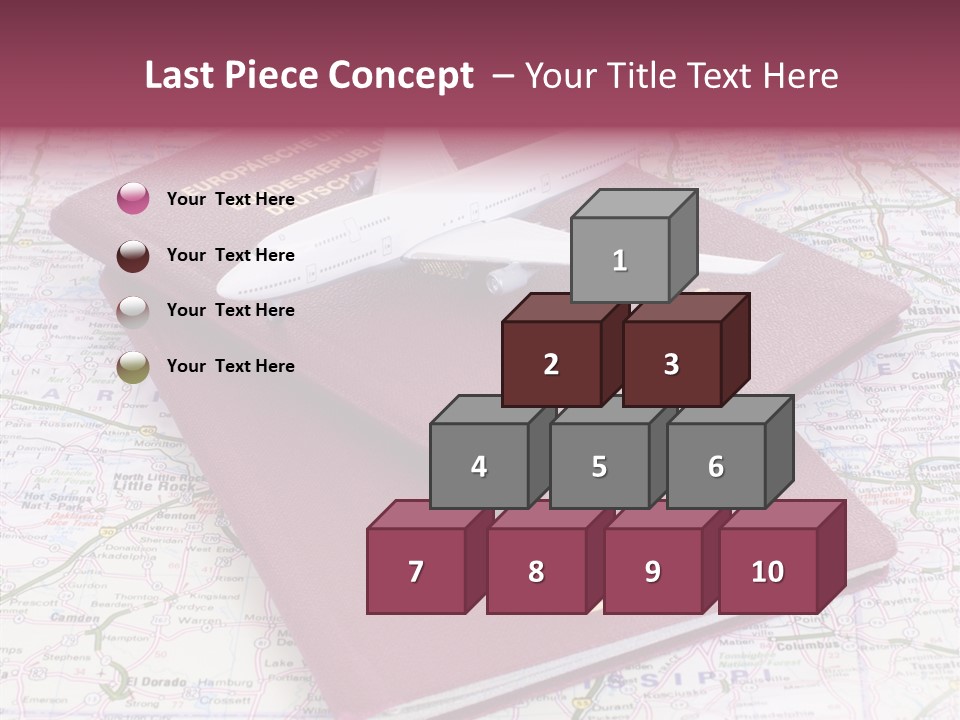 Book Guidebook Miniature PowerPoint Template