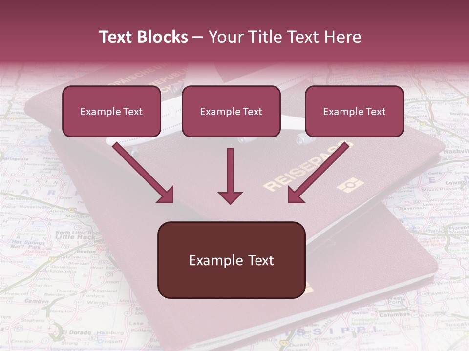 Book Guidebook Miniature PowerPoint Template