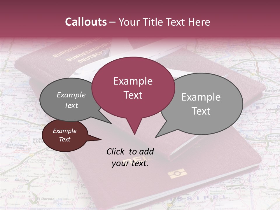 Book Guidebook Miniature PowerPoint Template