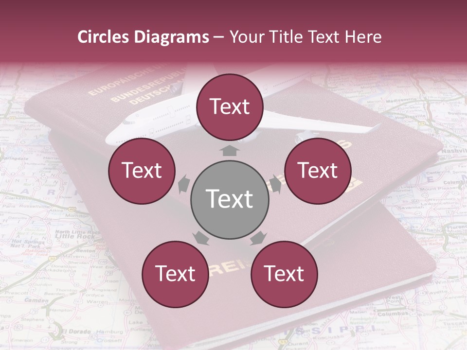 Book Guidebook Miniature PowerPoint Template