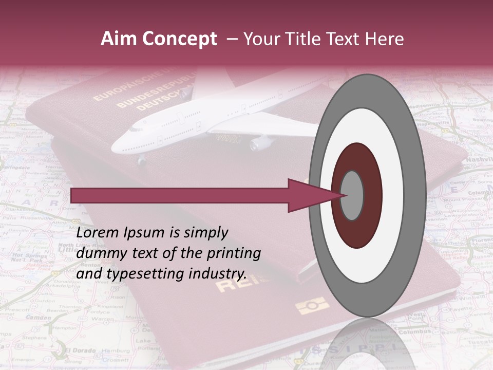 Book Guidebook Miniature PowerPoint Template
