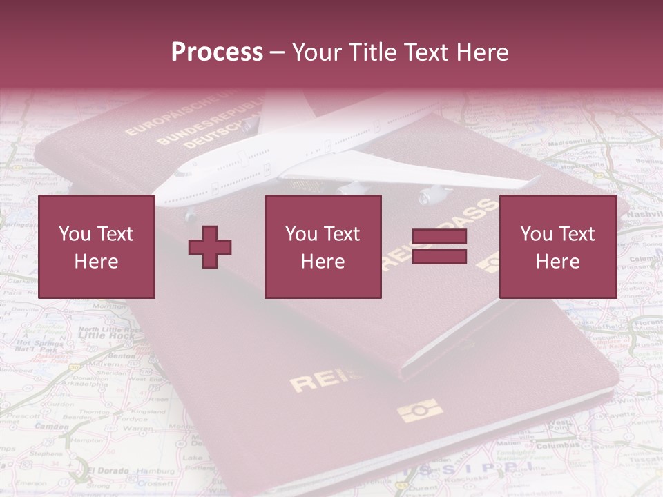 Book Guidebook Miniature PowerPoint Template