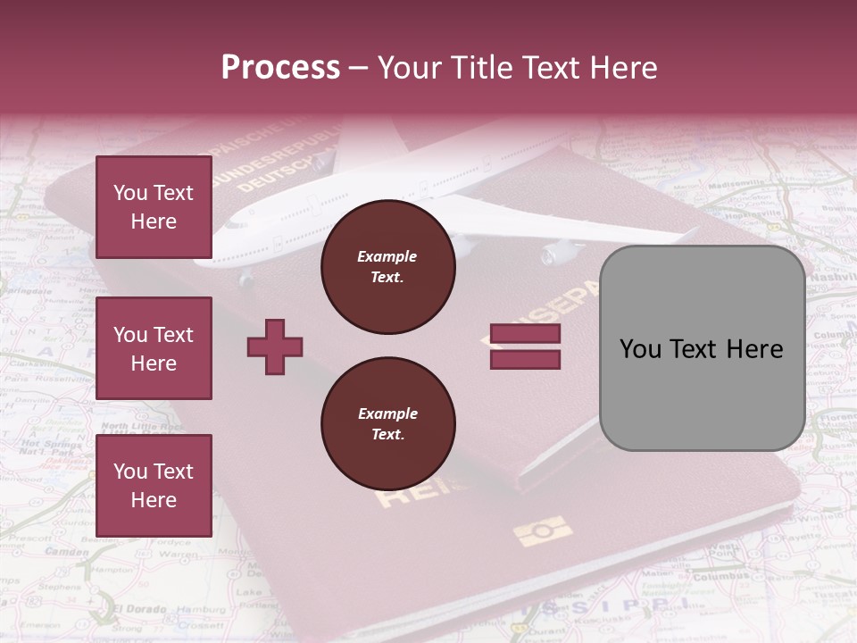 Book Guidebook Miniature PowerPoint Template