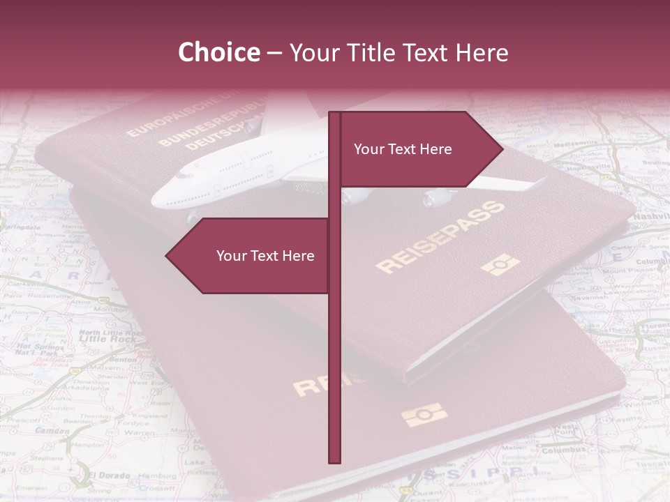 Book Guidebook Miniature PowerPoint Template