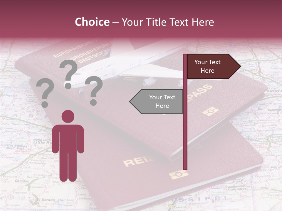 Book Guidebook Miniature PowerPoint Template