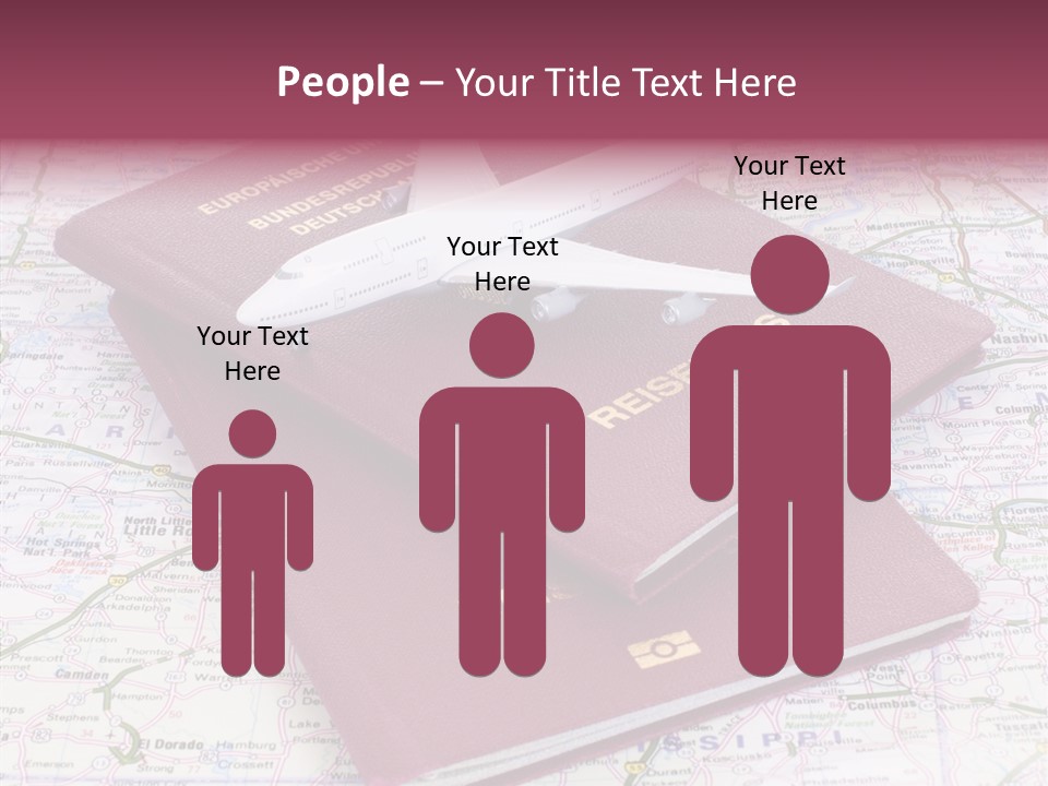 Book Guidebook Miniature PowerPoint Template