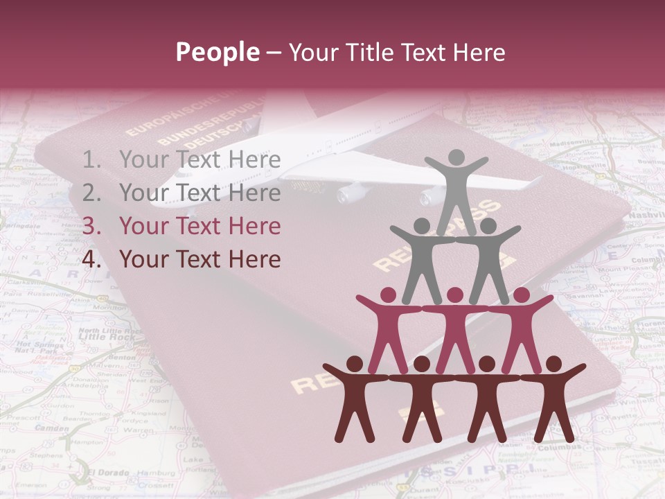 Book Guidebook Miniature PowerPoint Template