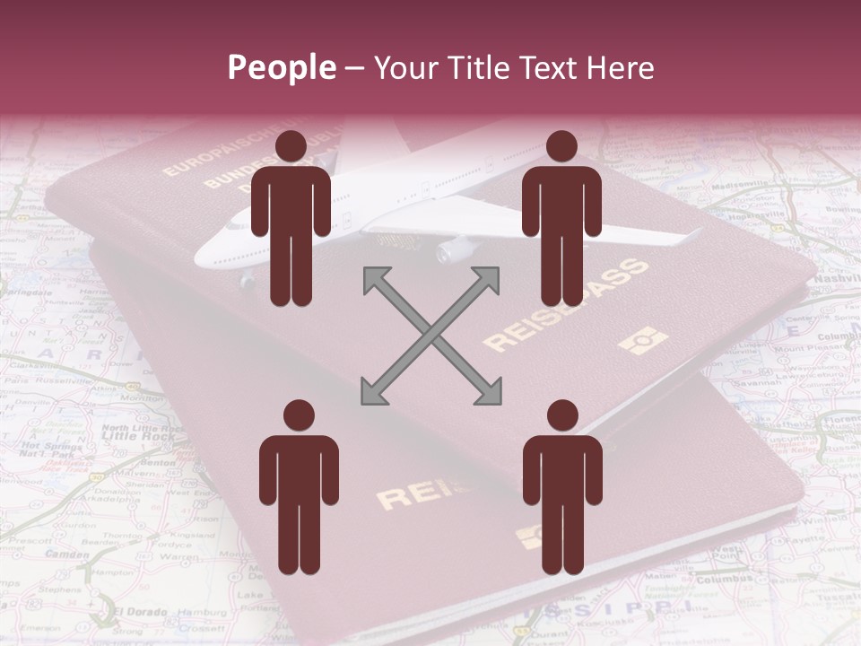 Book Guidebook Miniature PowerPoint Template