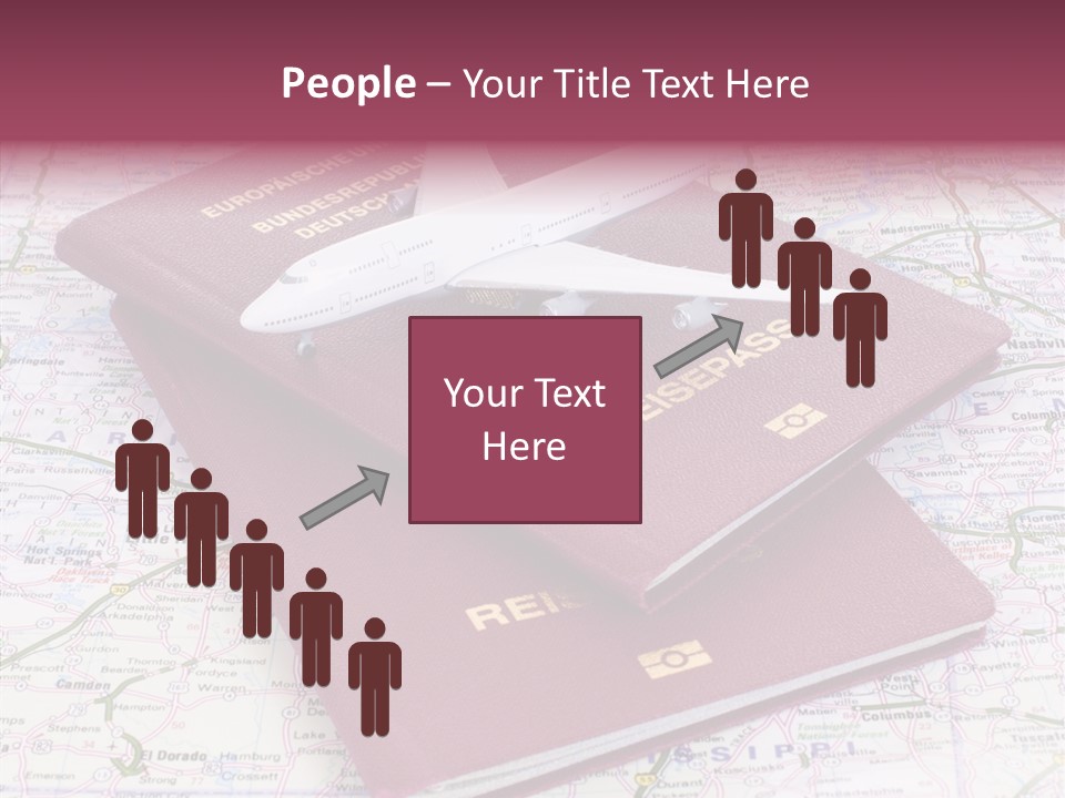 Book Guidebook Miniature PowerPoint Template