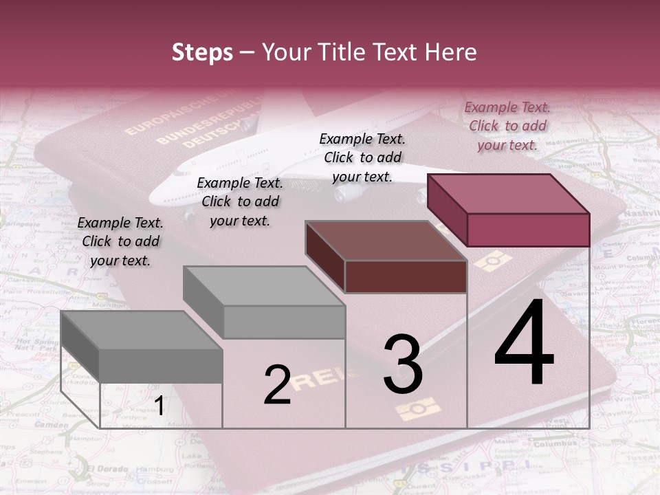 Book Guidebook Miniature PowerPoint Template