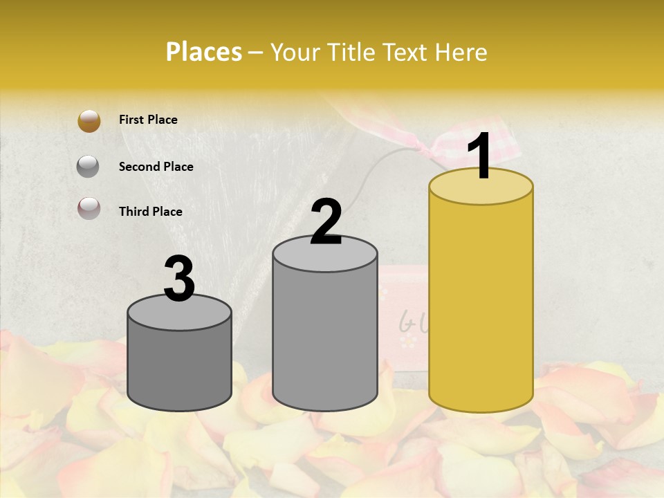 Grey Label Lanyard PowerPoint Template