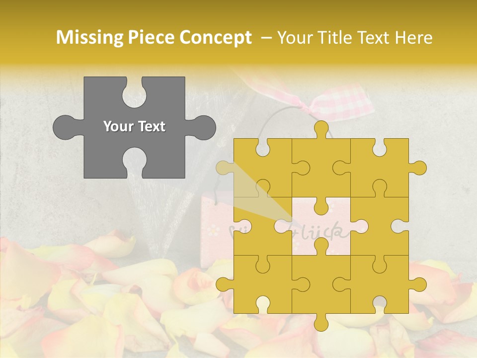 Grey Label Lanyard PowerPoint Template