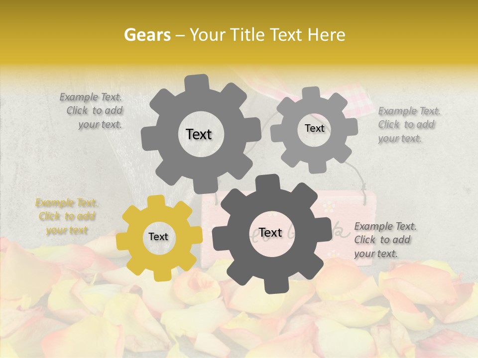 Grey Label Lanyard PowerPoint Template