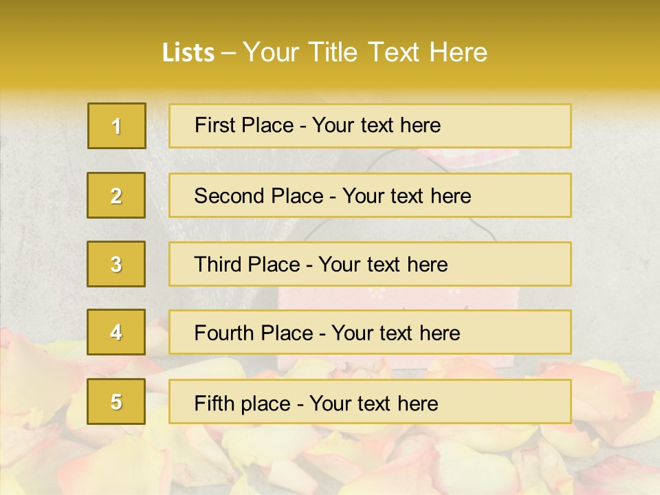 Grey Label Lanyard PowerPoint Template