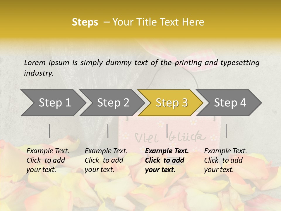 Grey Label Lanyard PowerPoint Template