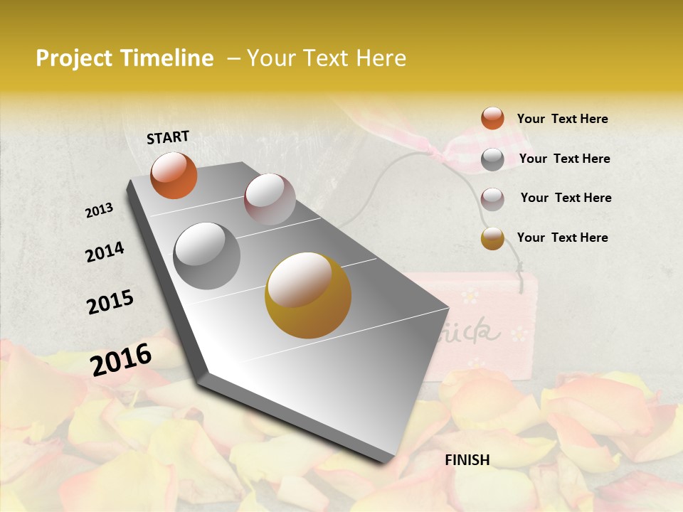 Grey Label Lanyard PowerPoint Template