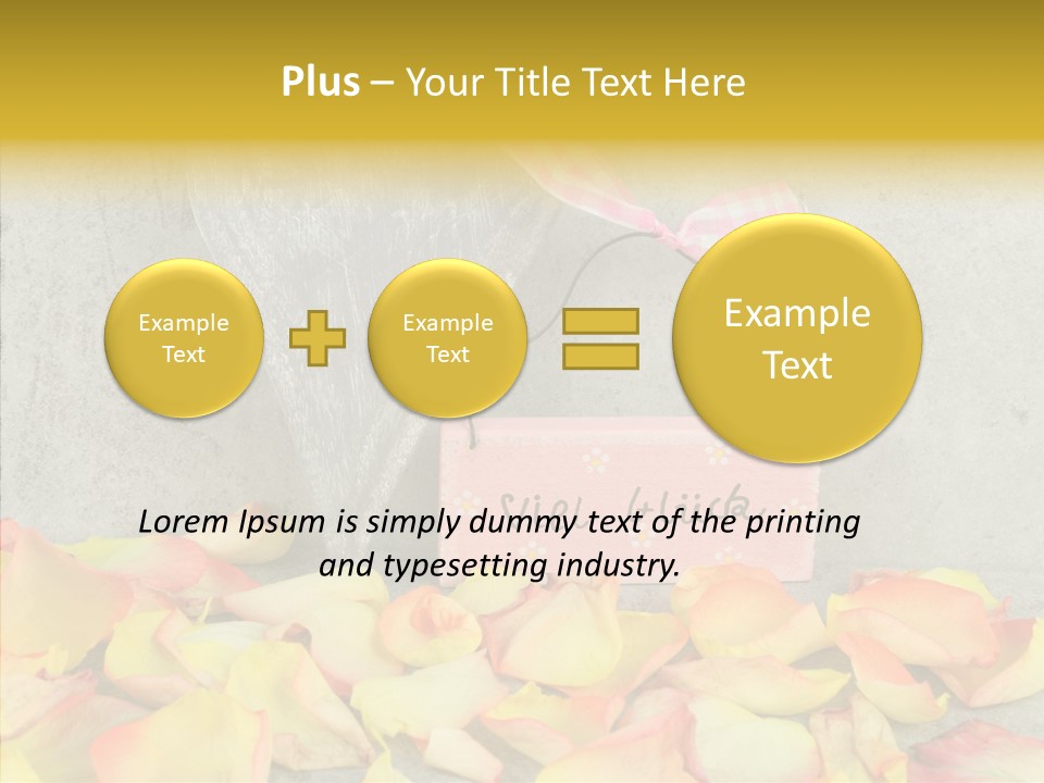 Grey Label Lanyard PowerPoint Template