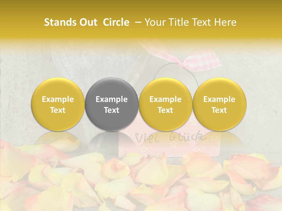 Grey Label Lanyard PowerPoint Template