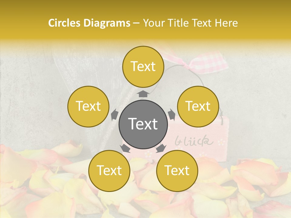 Grey Label Lanyard PowerPoint Template