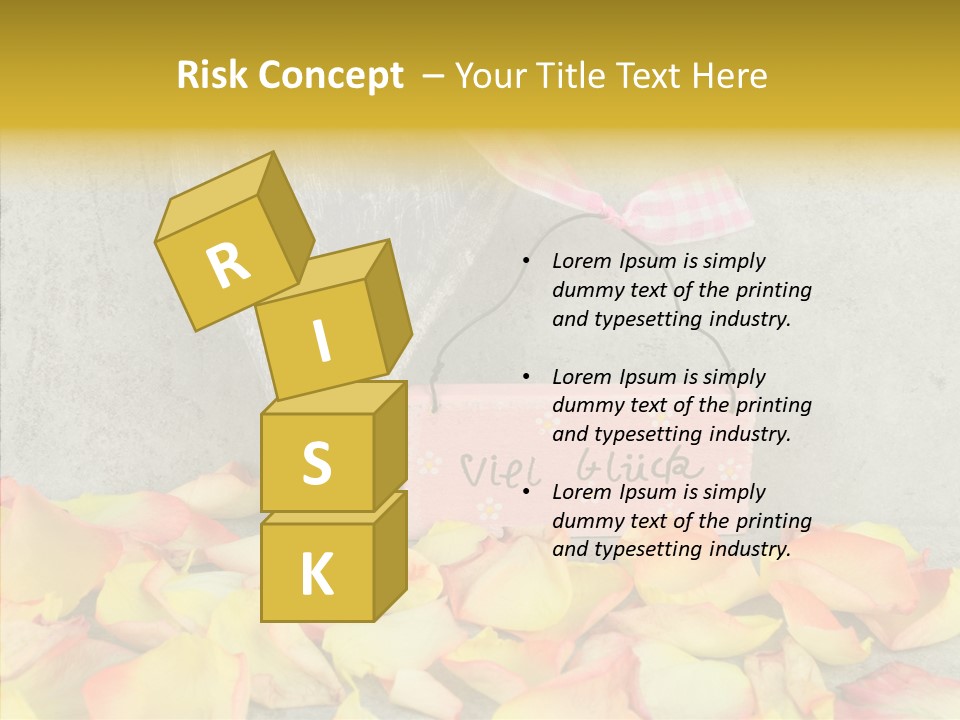 Grey Label Lanyard PowerPoint Template