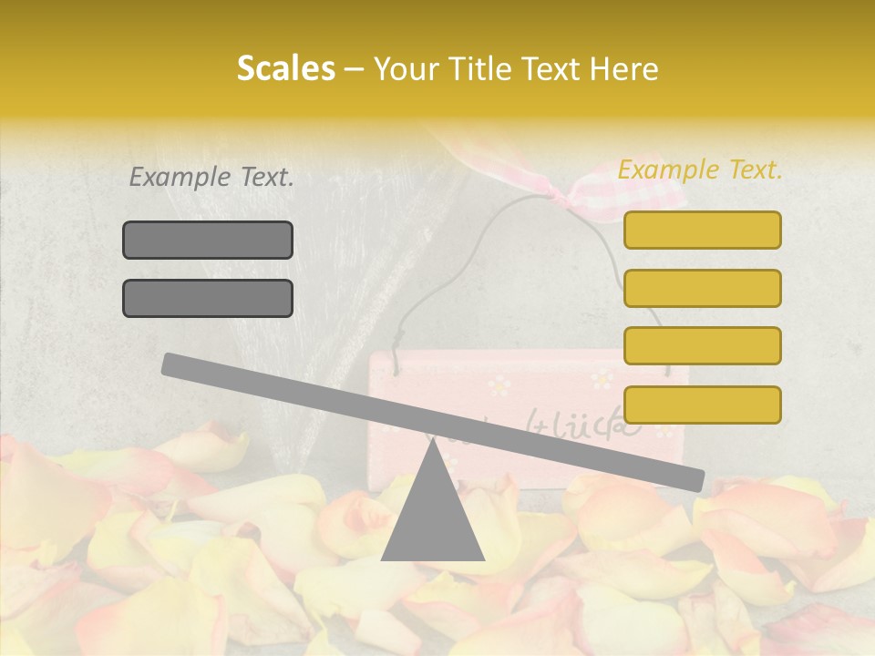 Grey Label Lanyard PowerPoint Template
