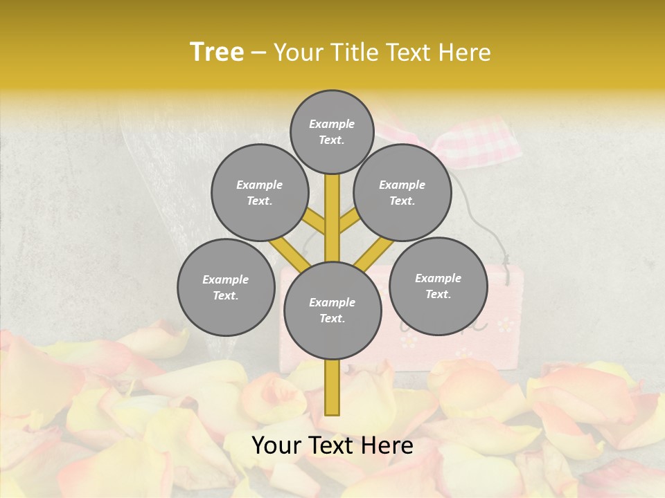 Grey Label Lanyard PowerPoint Template