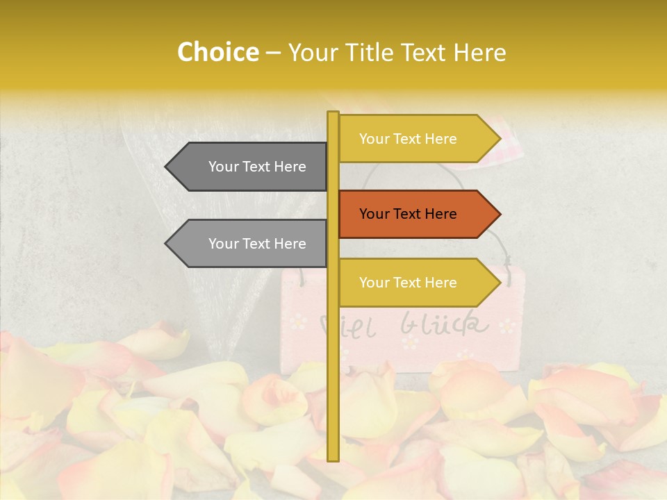 Grey Label Lanyard PowerPoint Template