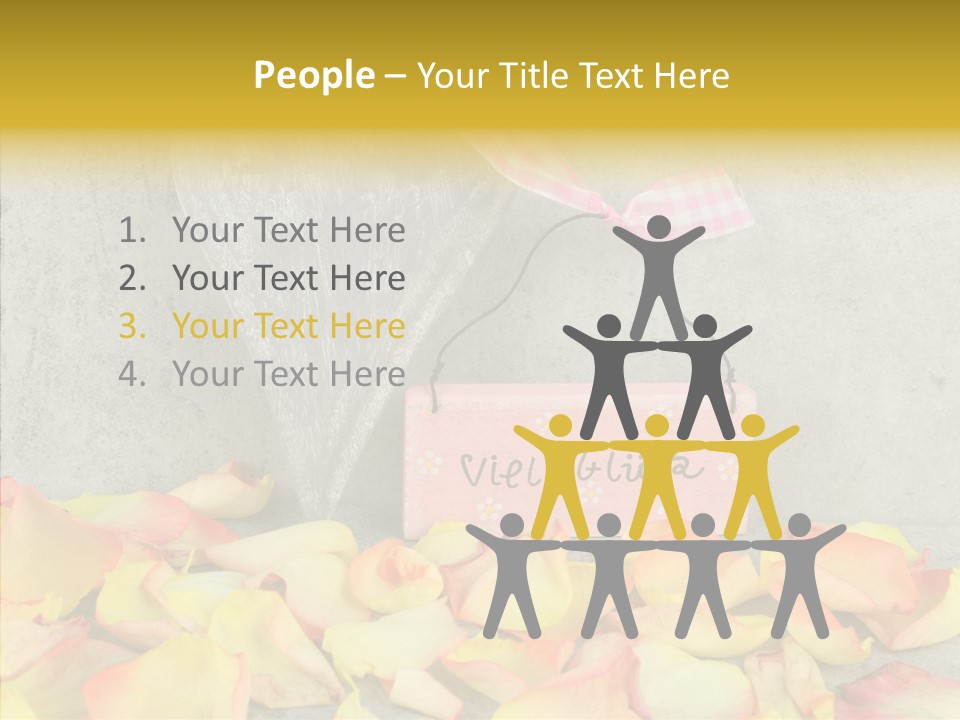 Grey Label Lanyard PowerPoint Template