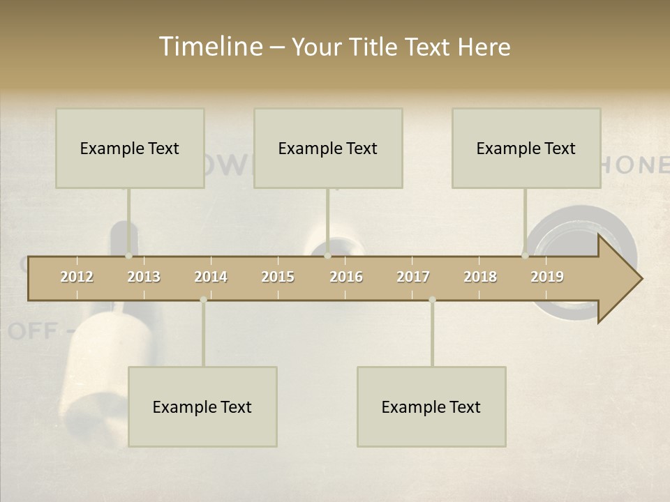 Aluminium Music Amplifier PowerPoint Template