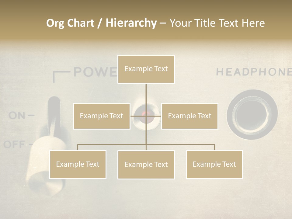 Aluminium Music Amplifier PowerPoint Template