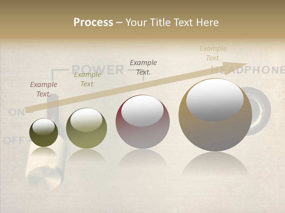 Aluminium Music Amplifier PowerPoint Template