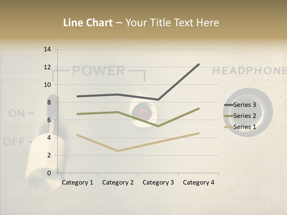 Aluminium Music Amplifier PowerPoint Template